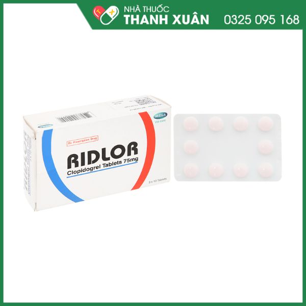 Ridlor phòng ngừa tai biến mạch máu não